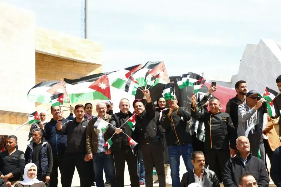 مدار الساعة,مناسبات أردنية,وزير الشباب,يزن الشديفات,مدينة الحسين للشباب,الملك عبدالله الثاني بن الحسين,ولي العهد,الحسين بن عبدالله الثاني,مديرية الأمن العام,وزارة الشباب,الأمن العام,القوات المسلحة,إدارة السير