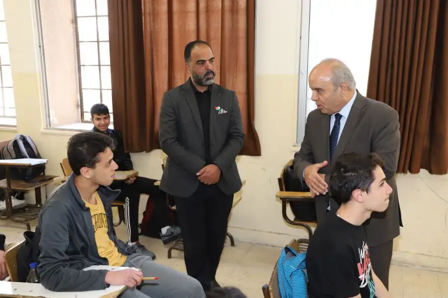 مدار الساعة,مناسبات أردنية,وزير التربية والتعليم,الدكتور عزمي محافظة,عزمي محافظة,إدارة الأبنية