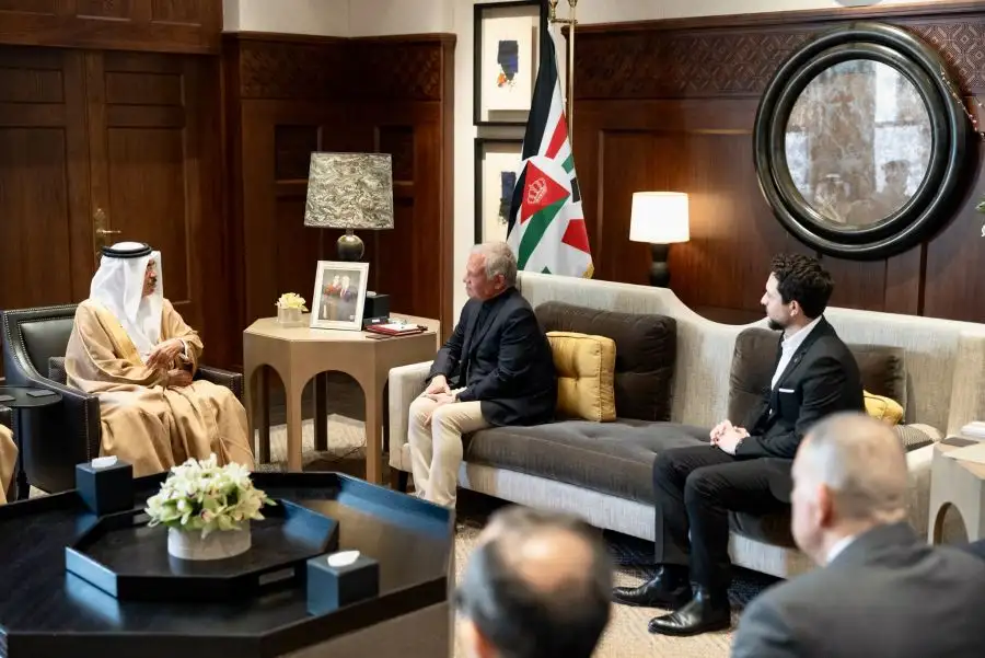مدار الساعة,أخبار الأردن,اخبار الاردن,وزير الداخلية,مازن الفراية,الملك عبدالله الثاني,الحسين بن عبدالله الثاني,ولي العهد,الملك حمد بن عيسى,مملكة البحرين,قصر الحسينية