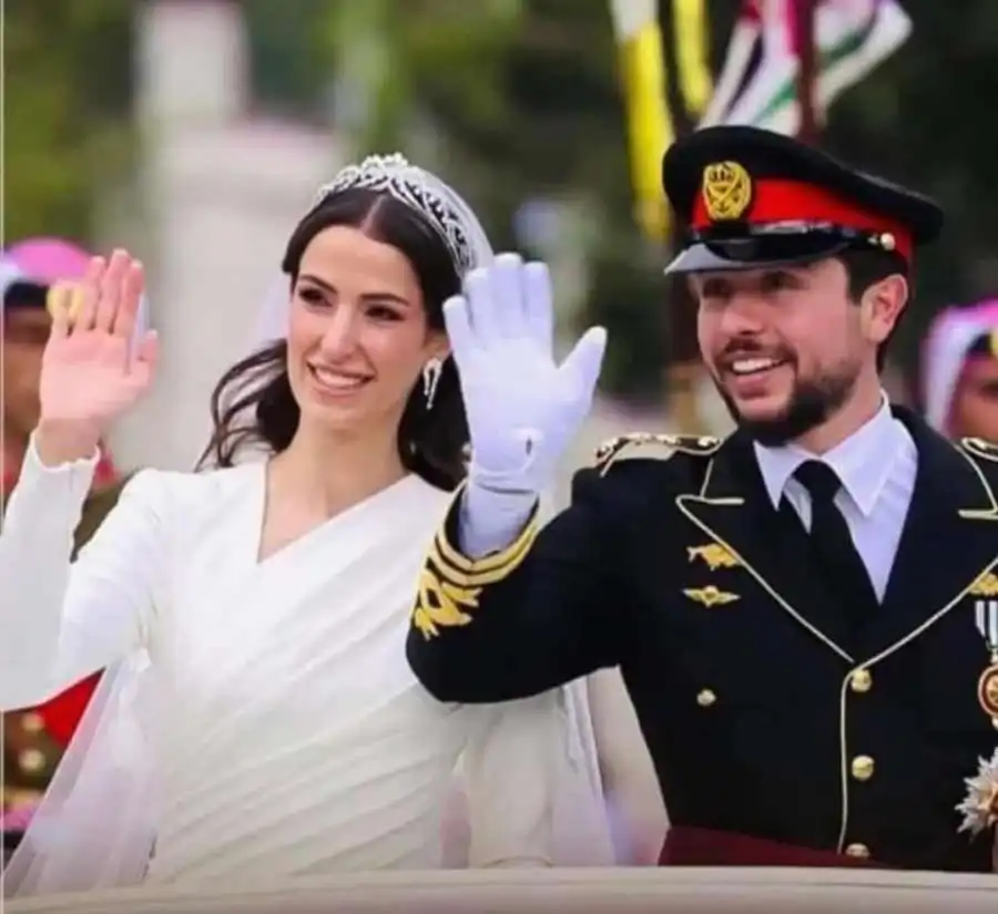 مدار الساعة,مناسبات أردنية,ولي العهد,الحسين بن عبدالله الثاني,الأميرة رجوة الحسين,الأميرة رجوة,الملك عبدالله الثاني,قصر زهران,قصر الحسينية