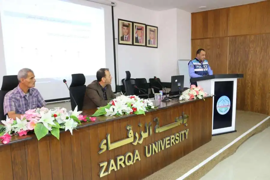 مدار الساعة,أخبار الجامعات الأردنية,جامعة الزرقاء,المعهد المروري