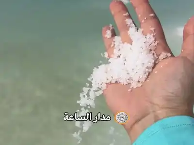 ثلج في البحر الميت؟ أعجوبة طبيعية