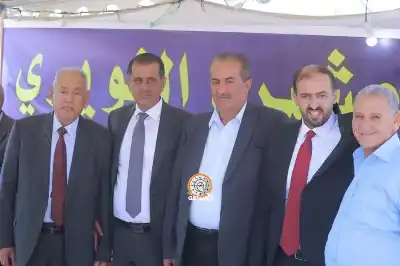 الشيخ فرحان نومان الغويري يولم بزفاف