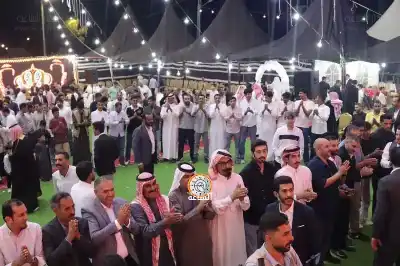 الدهامشة يولمون بزفاف حاتم حامد في