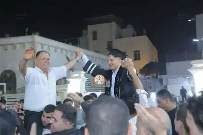 سليم ابو هواش يحتفل بنجاح نجله