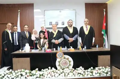 أماني خليفات.. مبارك الدكتوراه