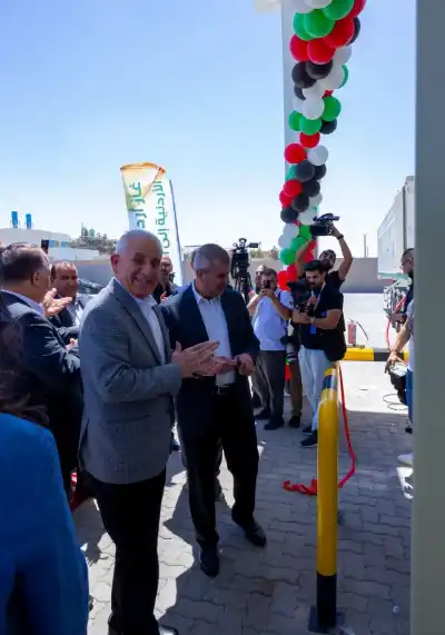 وطني تفتتح أول محطة وطنية لتعبئة