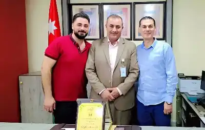 بنك تنمية المدن والقرى يكرم الخوالدة