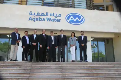 السفير الياباني يزور شركة مياه العقبة