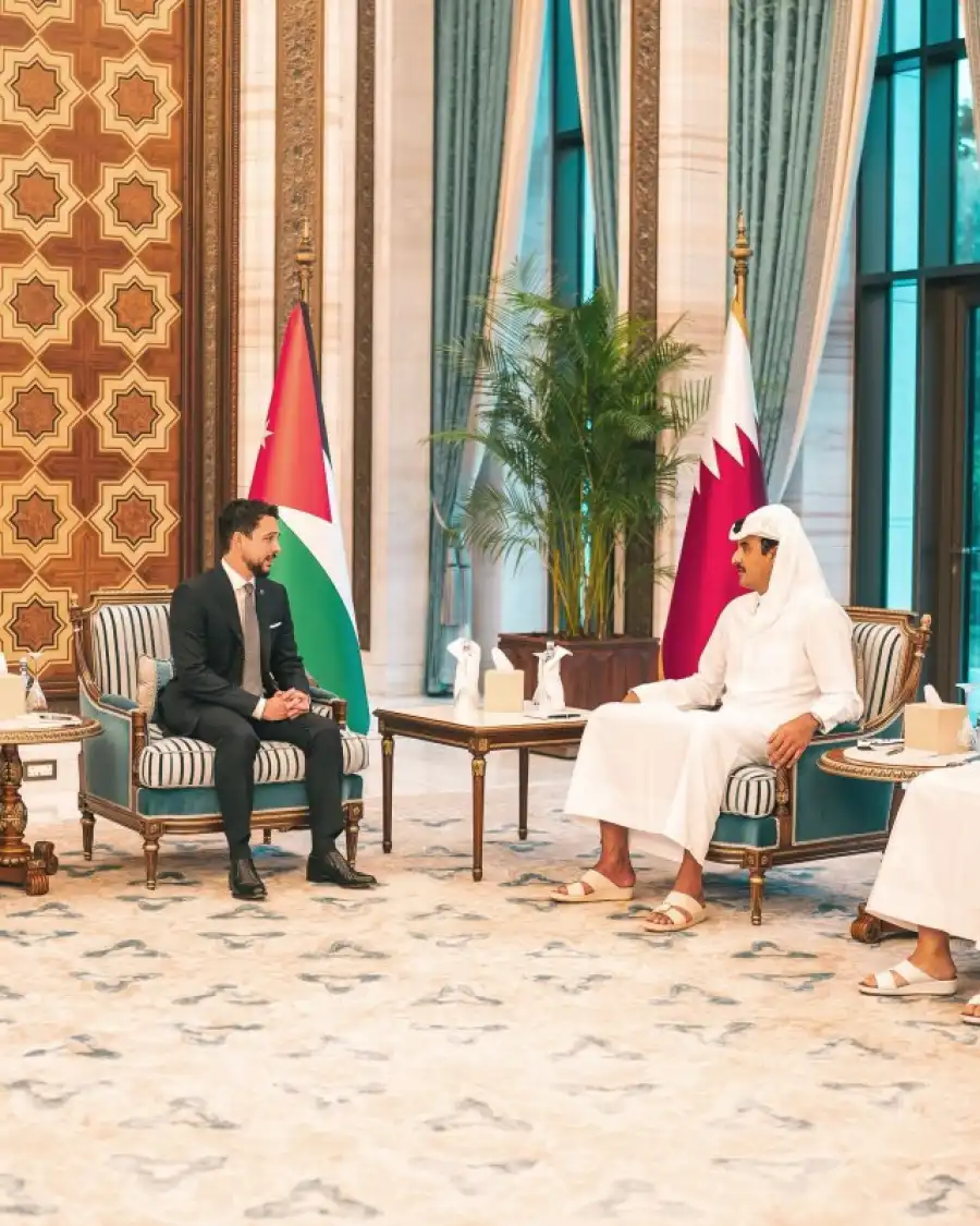 مدار الساعة,أخبار الأردن,اخبار الاردن,نائب رئيس الوزراء,وزير الخارجية وشؤون المغتربين,وزير الداخلية,ولي العهد,الأمير الحسين بن عبد الله الثاني,رئيس الوزراء,أيمن الصفدي,الشيخ تميم بن حمد