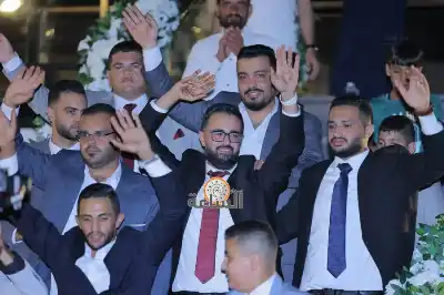 أبو سرحان يولم بزفاف نجله عمار