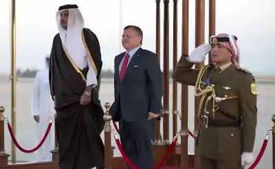 أمير قطر الشيخ تميم يزور الأردن