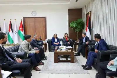 وزير الشباب رائد العدوان يستقبل فرسان