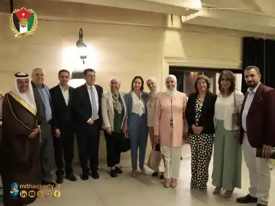 الطويل يستضيف قيادات حزب الميثاق الوطني