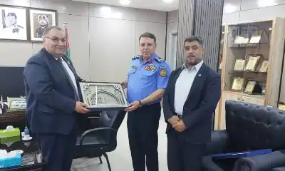 جامعة الزرقاء تهنئ مدير شرطة محافظة