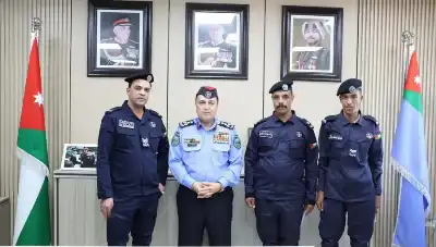 هؤلاء النشامى أنقذوا سيدة وأطفالها في