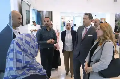 نمروقة تتفقد مكتب التصديق التابع لوزارة