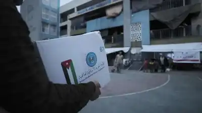 1000 طرد غذائي في غزة.. حصيلة