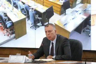 الفراية يحاضر عن استراتيجية وزارة الداخلية