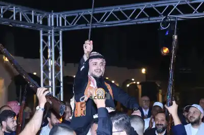 أمجد الكسواني يحتفل بزفاف نجله صلاح