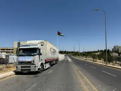 ممر تجاري عبر الاردن يربط تركيا
