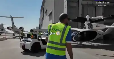 شاهد: تاكسي جوي بدون طيار في