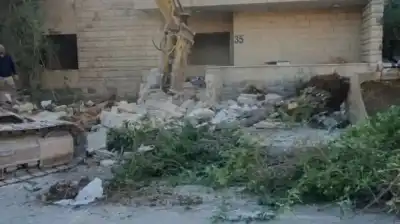 بلدية إربد: لهذا السبب ازلنا منزل