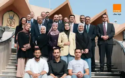 الرئيس التنفيذي لأورنج الأردن يزور رئيس