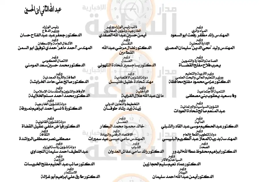 مدار الساعة,أخبار الأردن,اخبار الاردن,وزارة التعليم العالي والبحث العلمي,وزارة التعليم العالي,القوات المسلحة,الجيش العربي,خدمة العلم,القيادة العامة للقوات المسلحة