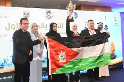 بشرى الشعيبي بطلة العرب للشطرنج الكلاسيكي