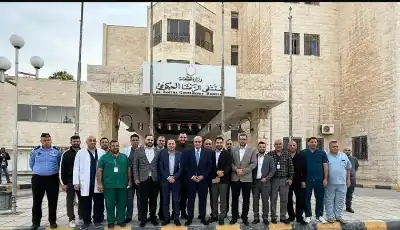 البدور يكرّم طاقم مستشفى الرمثا المعالج