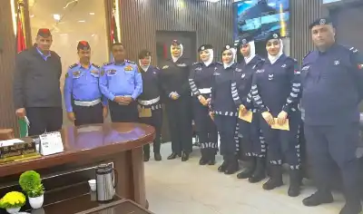 مدير الدوريات الخارجية يكرّم طاقم دوريتين