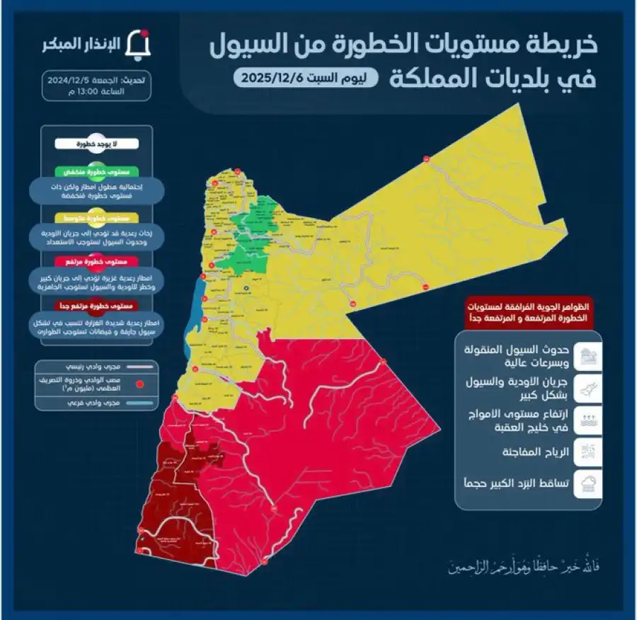 مدار الساعة,أخبار الأردن,اخبار الاردن,الطقس في الأردن اليوم,طقس الأردن,طقس العرب,طقس العرب الاردن,مديرية الأمن العام,الأمن العام