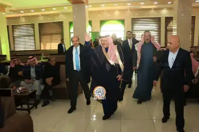 مستشار الملك البلوي يزور قبيلة الدعجة
