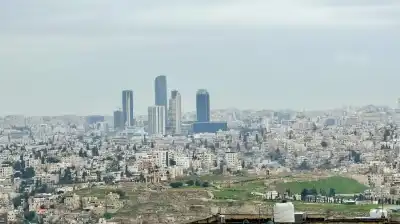 تعمّق المنخفض الجوي على الأردن