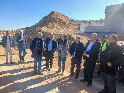 المحسين والعمايرة يتفقدان الوضع المائي في