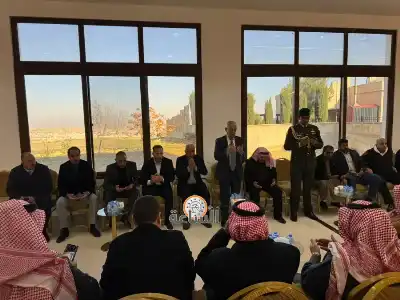 الديوان الملكي يعزي عشيرة الخلايلة (صور)