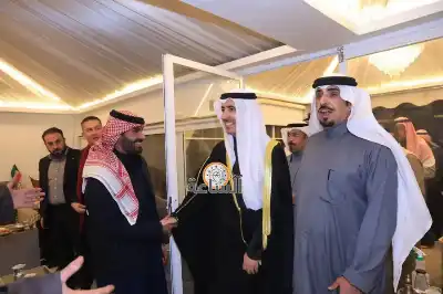 السفير المري وشخصيات أردنية وكويتية بضيافة