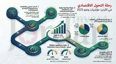 اقتصاد الأردن 2025: وزارة الاستثمار تقود