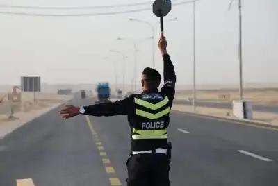 تم ضبطه على طريق شويعر