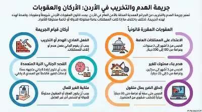 السلسلة القانونية (108): جريمة الهدم والتخريب