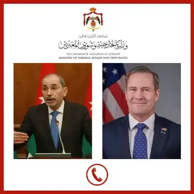 الصفدي يبحث هاتفيا مع السفير الأميركي