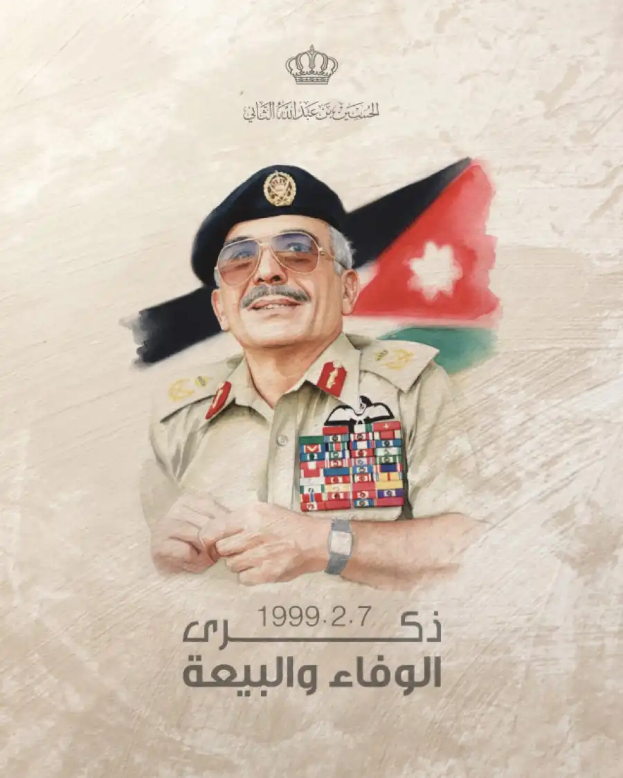 مدار الساعة,مناسبات أردنية,ذكرى الوفاء والبيعة,الحسين بن طلال,الملك عبدالله الثاني,الملك الحسين بن طلال