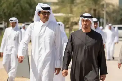 اجتماع بين تميم بن حمد ومحمد