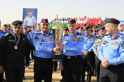 مديرية الأمن العام تتوج أبطال بطولة