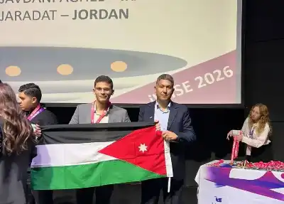 الأردني علي جرادات الاول على العالم