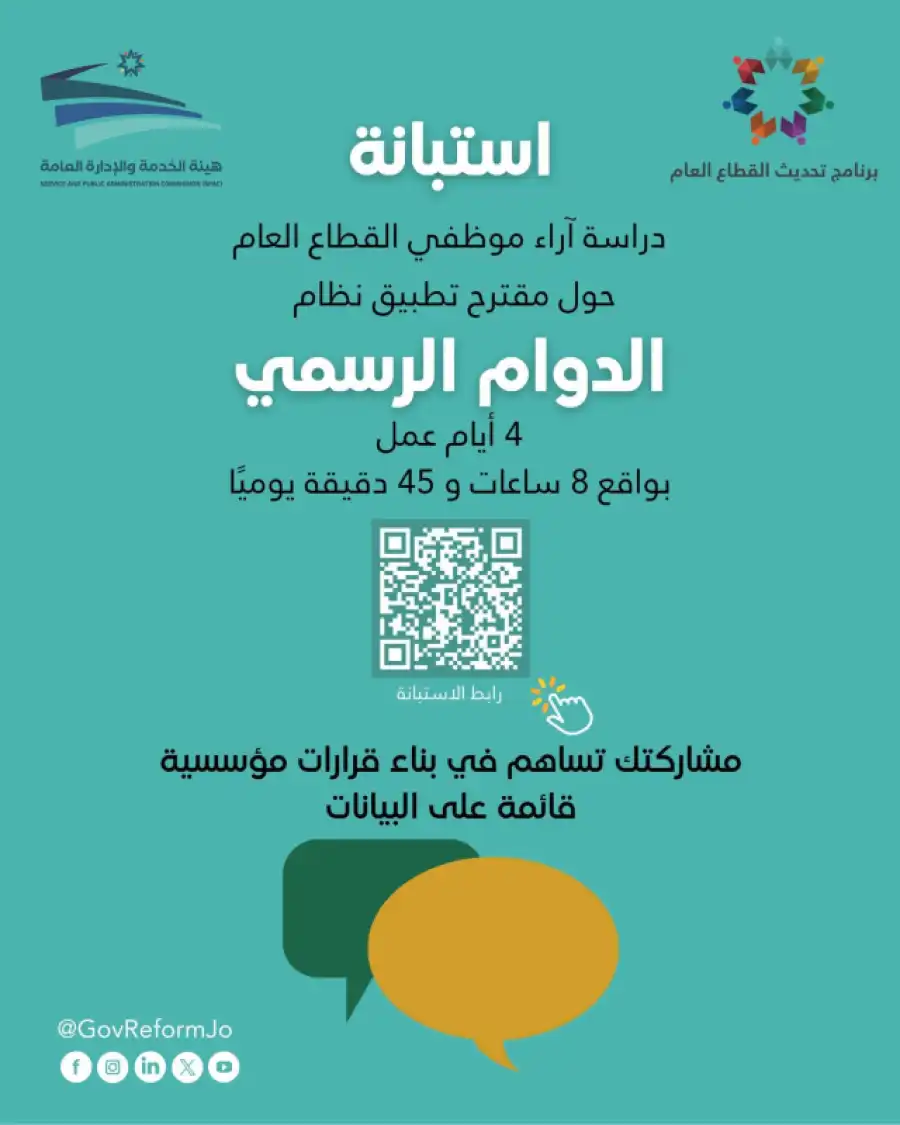 مدار الساعة,أخبار الأردن,اخبار الاردن,هيئة الخدمة والإدارة العامة