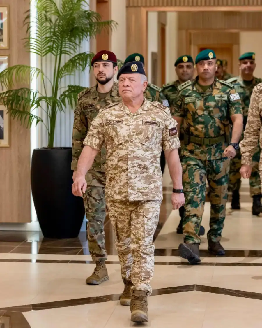 صورة تختصر قوة الدولة الأردنية ورسالة