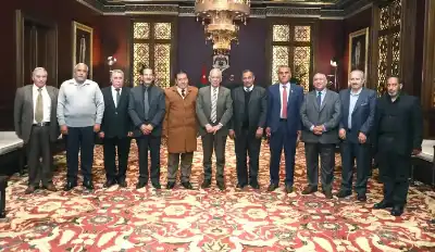 العيسوي يلتقي وفدا من منتدى حلاوة