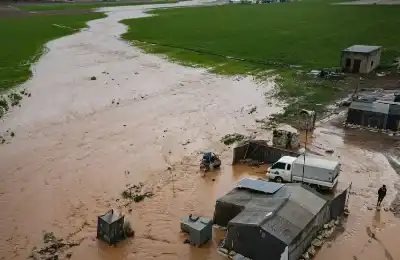 سوريا : الفيضانات تحصد أرواح 6